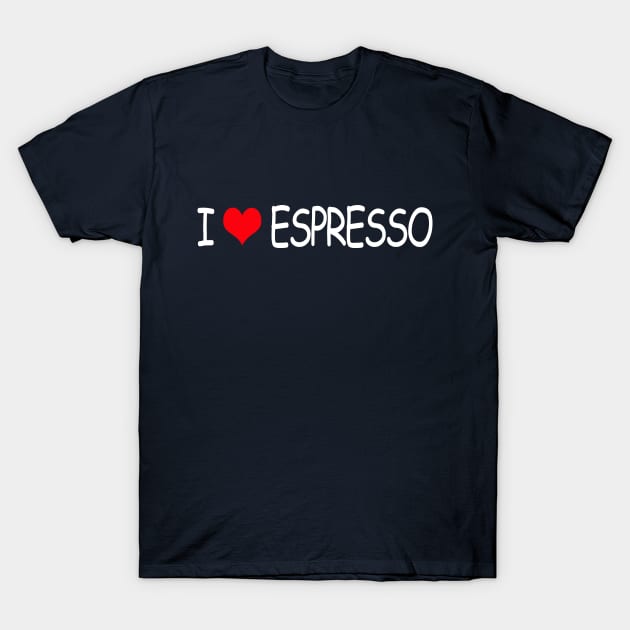 espresso T-Shirt by martian